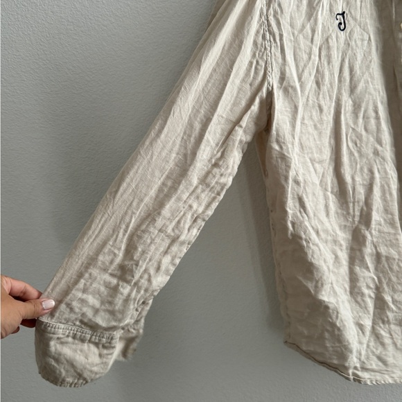 Wyeth Custom Embroidered Initial "JD" Button Down Shirt - Picture 5 of 12